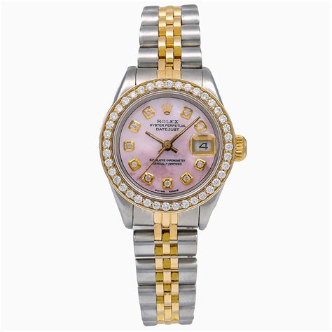 rolex pink diamond watch|Rolex oyster perpetual datejust pink.